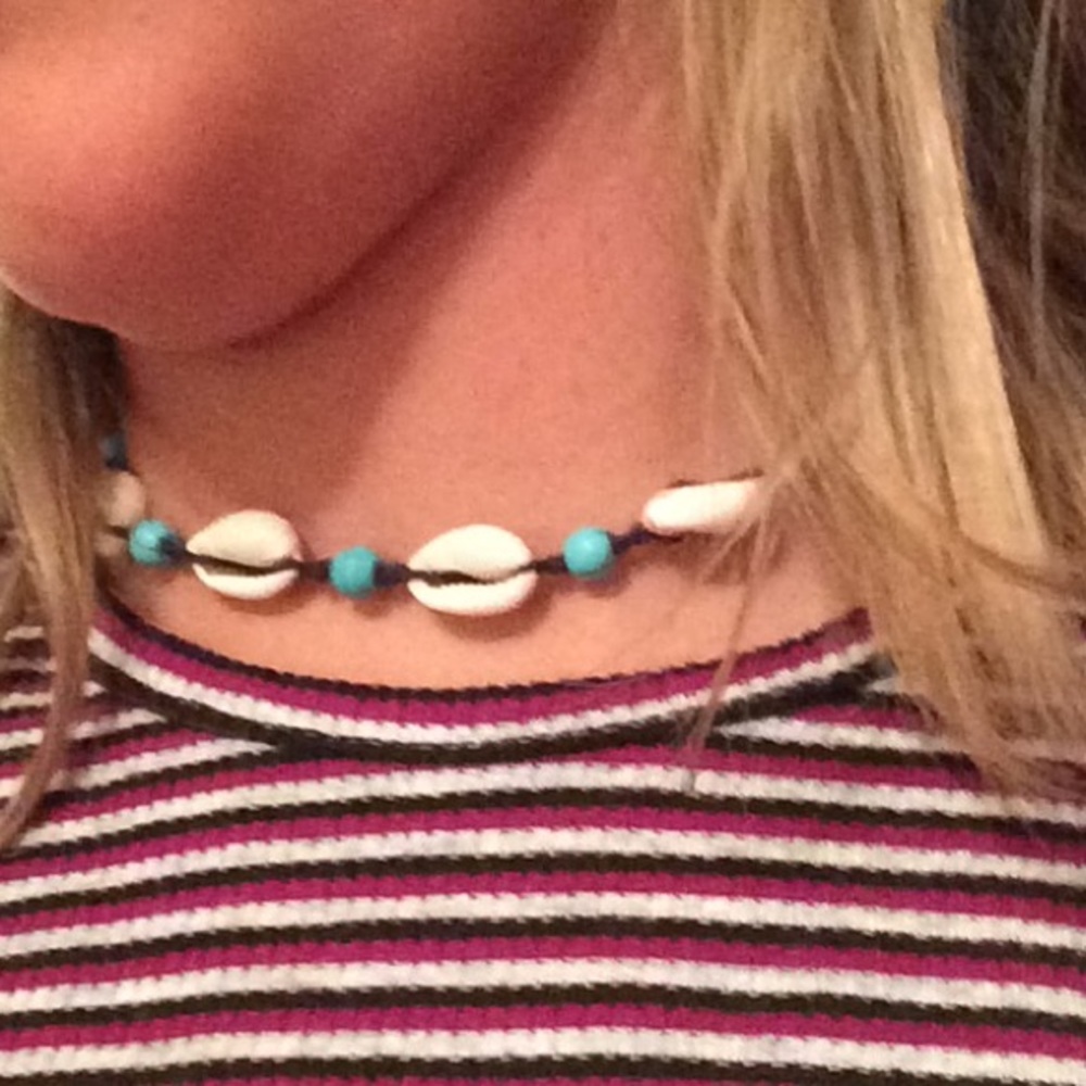 Puka shell necklace